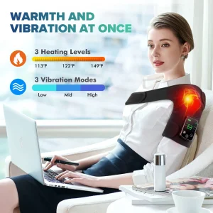 Electric Heated 3 in 1 Knee Shoulder Elbow 3 Massager