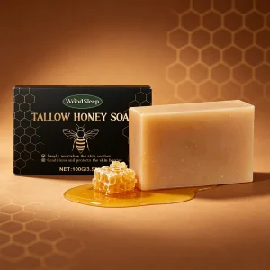 WoodSleep 100g Tallow and Honey Soap